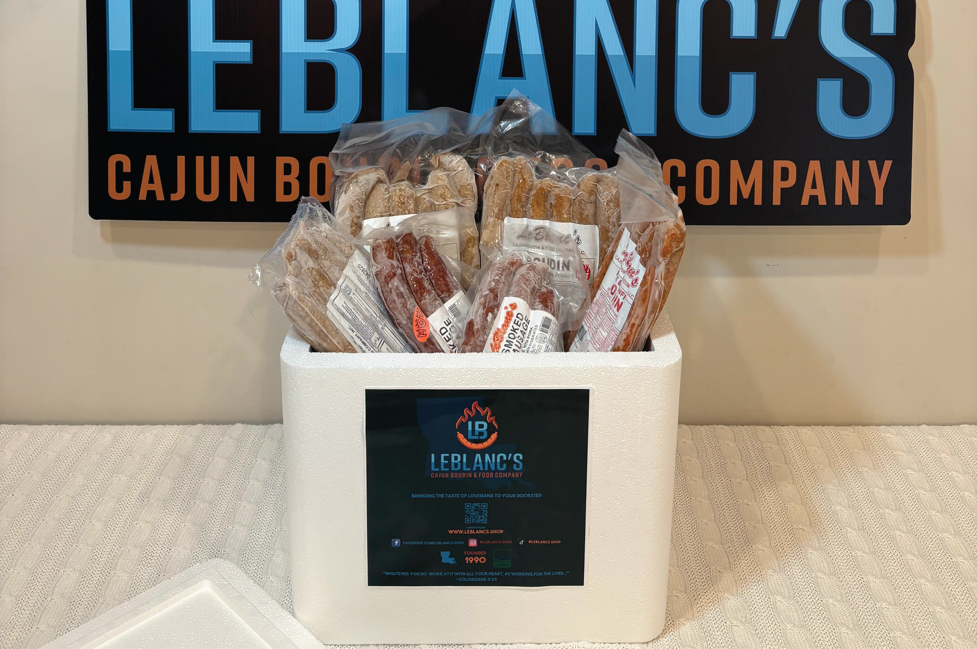 Smoked Boudin & Sausage Sampler Bundle