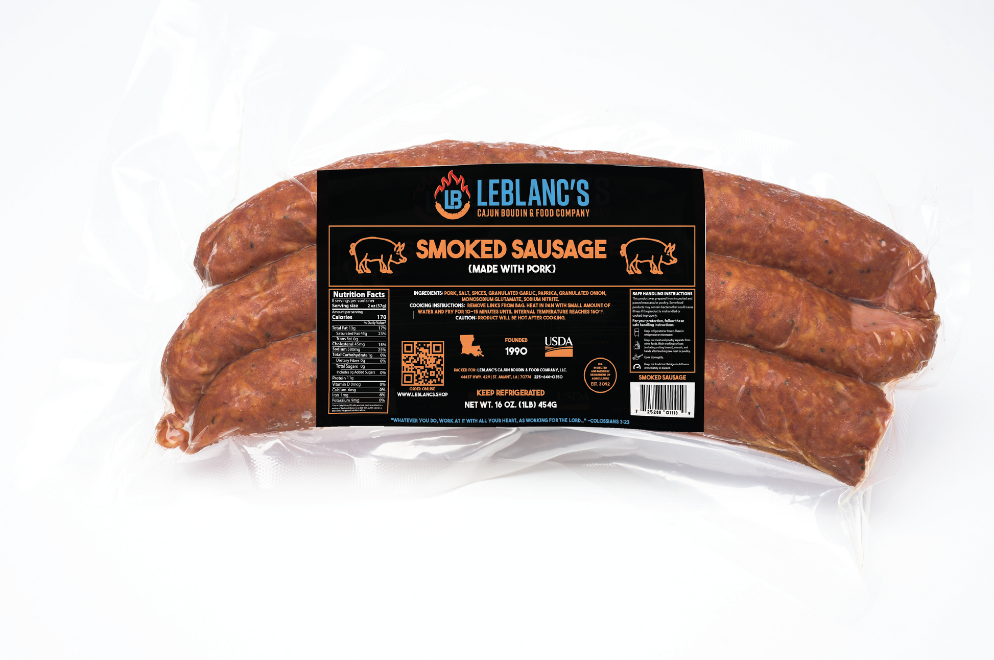 Smoked Sausage 1lb