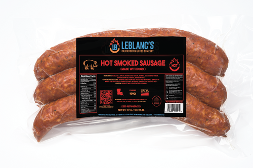 Hot Smoked Sausage 1lb